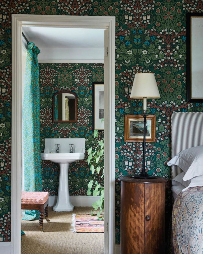 William Morris & Co. Tapet - Blackthorn autumn image