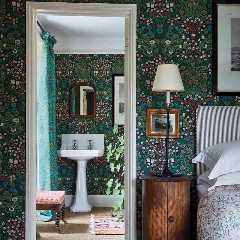 William Morris & Co. Tapet - Blackthorn autumn image