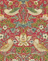 118 688 2 Sekelskifte William Morris Co Tapet Strawberry Thief crimson slate 01