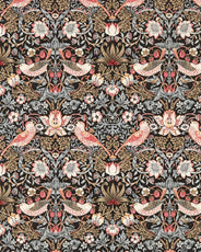 William Morris & Co. Tapet - Strawberry Thief Old fashioned thumbnail image