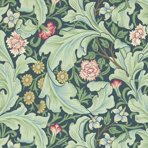 William Morris & Co. Tapet - Leicester woad/sage image