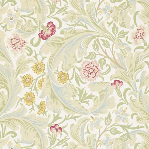 William Morris & Co. Tapet - Leicester marble/rose image