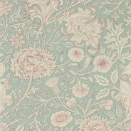 William Morris & Co. Tapet - Double Bough teal rose thumbnail image