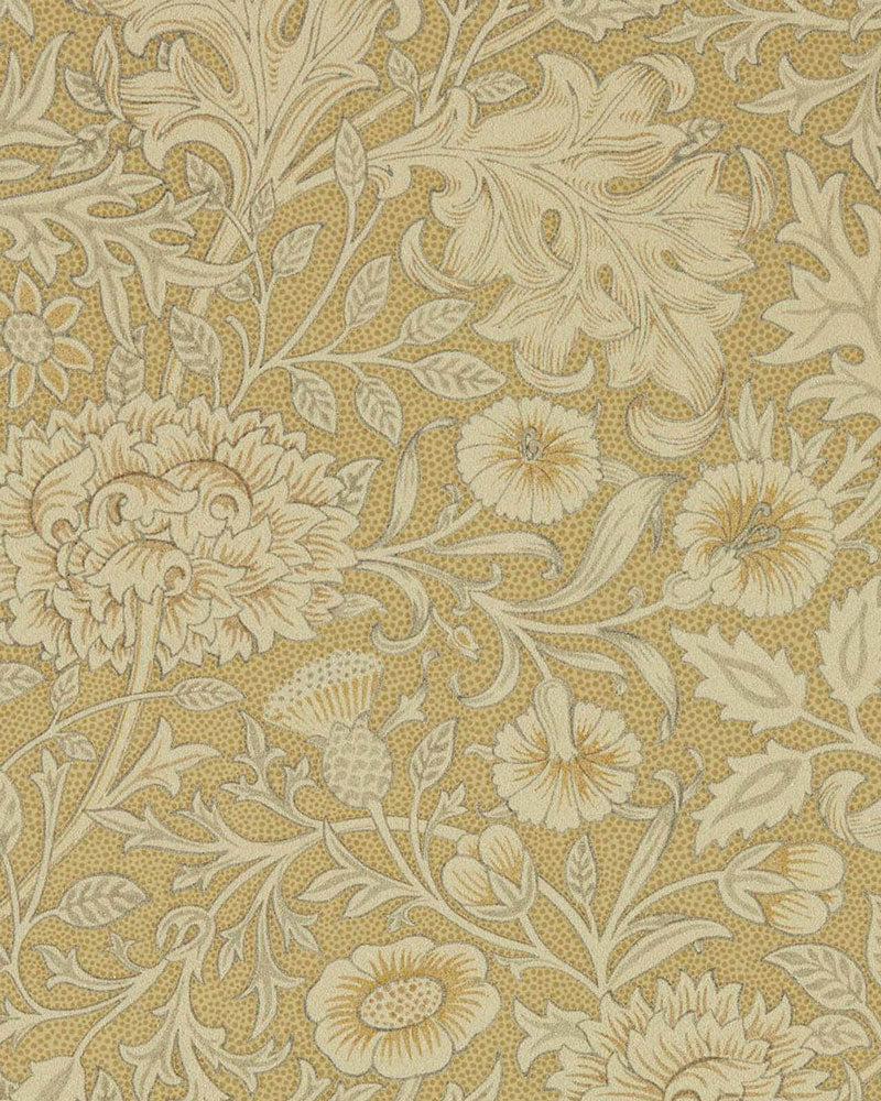 William Morris & Co. Tapet - Double Bough antique gold image