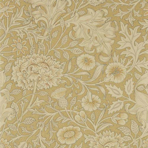 William Morris & Co. Tapet - Double Bough antique gold image