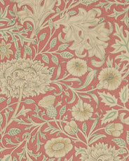 William Morris & Co. Tapet - Double Bough carmine red thumbnail image