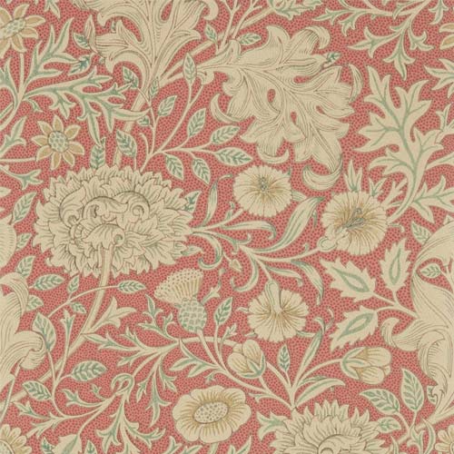 William Morris & Co. Tapet - Double Bough carmine red image