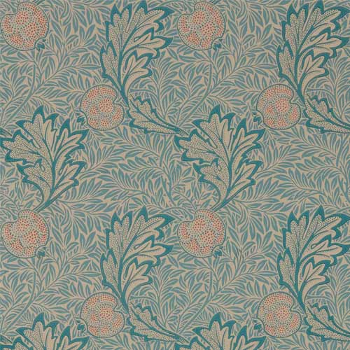 William Morris & Co. Tapet - Apple indigo antique image