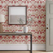 William Morris & Co. Tapet - Simply Strawberry Thief madder thumbnail image