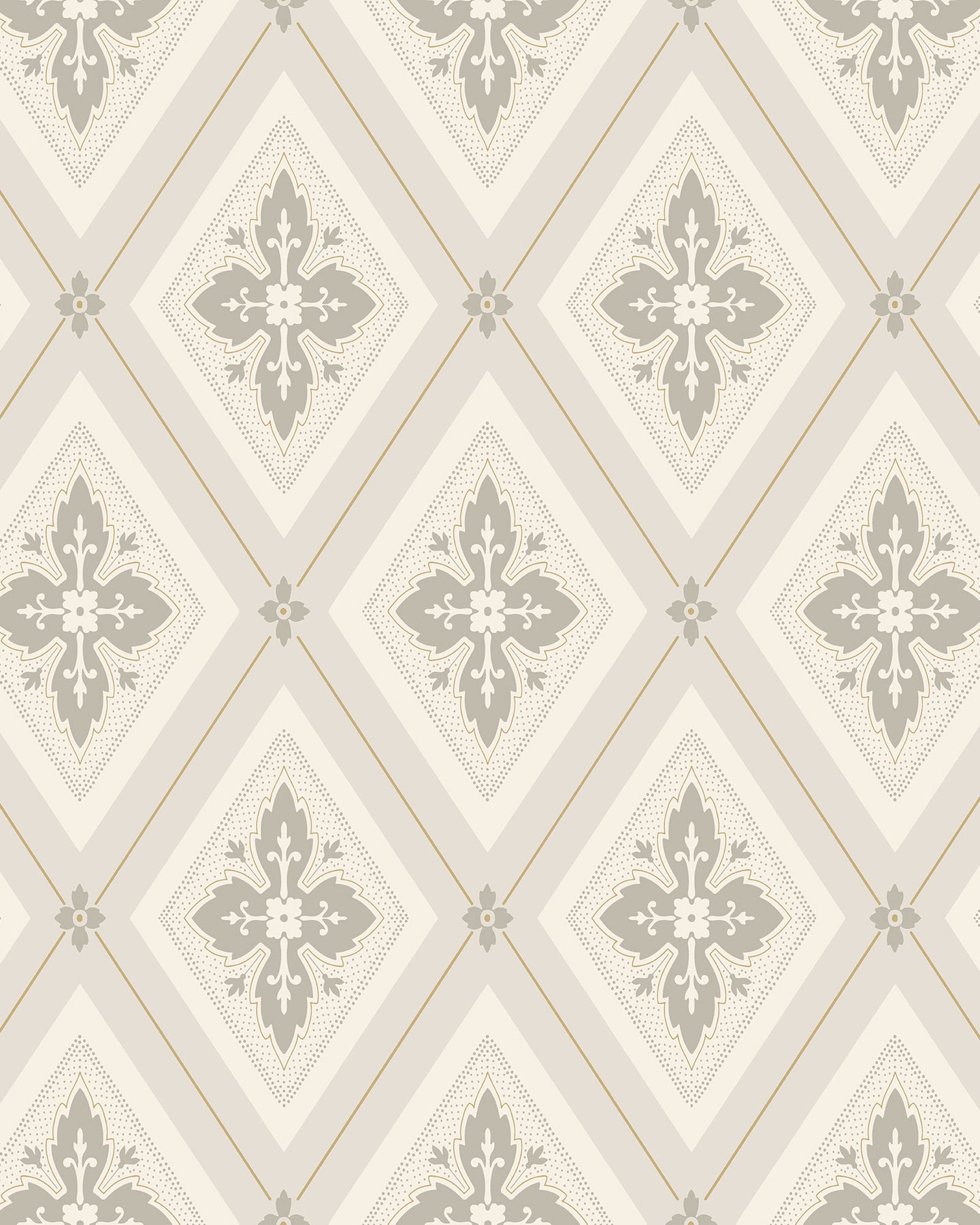 Duro Tapet - Astrid - Gold/Beige