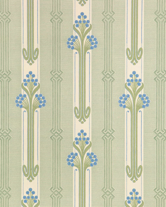 Duro Wallpaper - Nergården - Blue