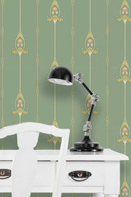 Duro Wallpaper - Gamla Grand - Green thumbnail image