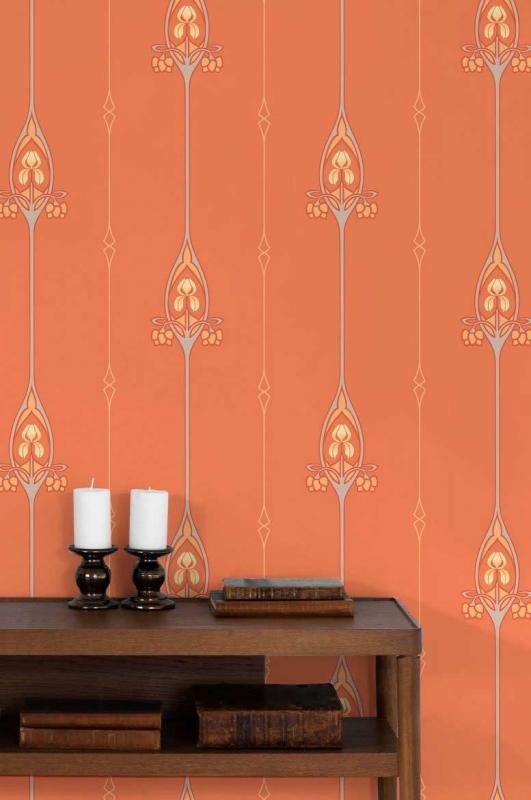 Duro Wallpaper - Gamla Grand - Red image