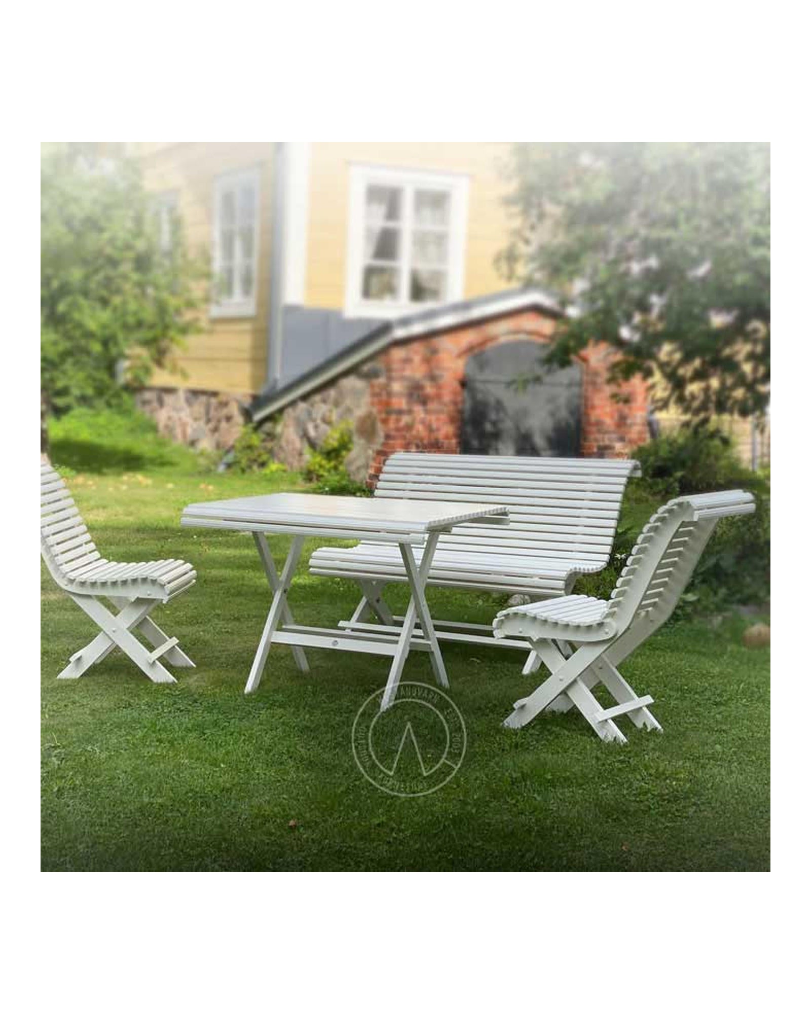Garden Table Sundborn - Classic style, foldable image