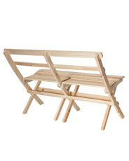 Garden Bench Äppelviken - Untreated Pine thumbnail image