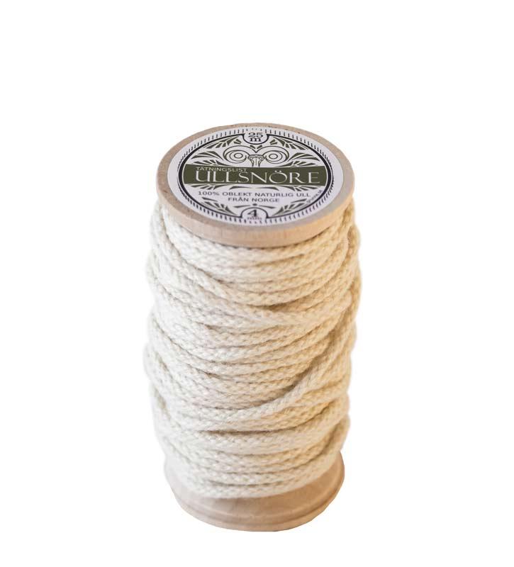 Wool seal 4 mm (0.16 in.) - white wool string - Classic style seal ...