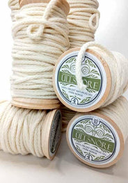 Wool seal - 4 mm (0.16 in.) wool string white thumbnail image