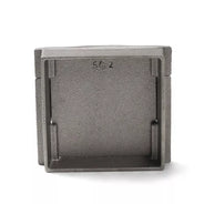 Aschepforte aus Gusseisen - 125 mm, Schiebbar thumbnail image