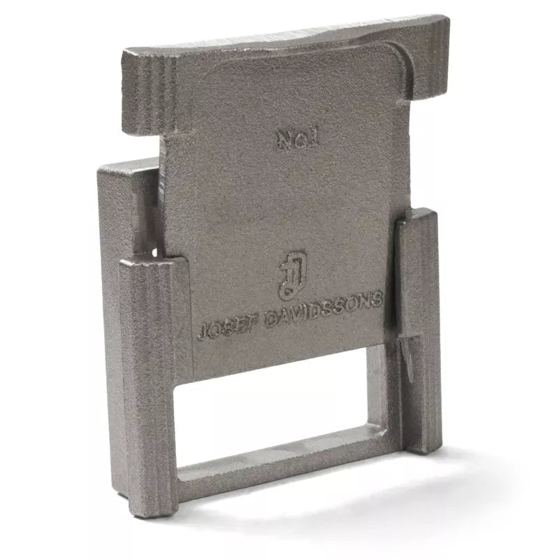 Aschepforte aus Gusseisen - 125 mm, Schiebbar image