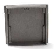 Sotluke av støpejern - 150 mm, skyvbar thumbnail image