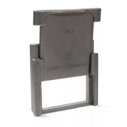 Sotluke av støpejern - 150 mm, skyvbar thumbnail image