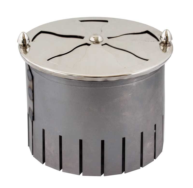 Spiral valve with anchor - Nickel