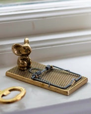 Paper fastener - Mousetrap brass thumbnail image