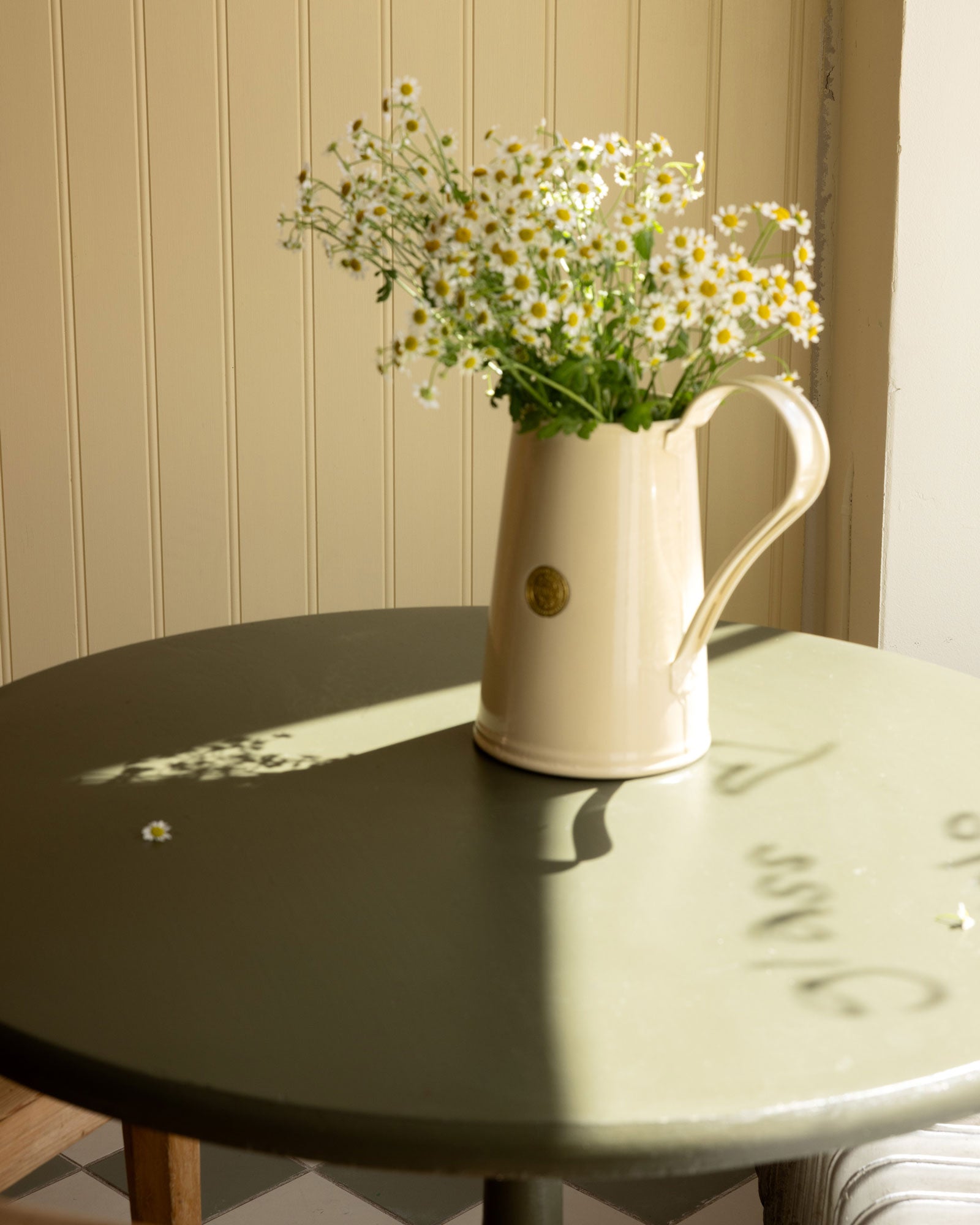 Kande, 1,8 L - Blomstervase, cremehvid image