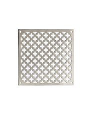 Kløver Ventilationsgitter - Nikkel 120 x 120 thumbnail image