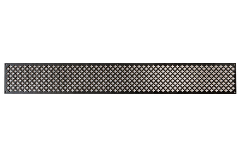 Cleft Pattern Ventilation Clover pattern vent cover - 100 x 750 (3.94 x 29.5 in.) – Sekelskifte