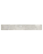 Clover Plate Vent Grille - Nickel 100 x 750 thumbnail image
