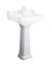 Porcelain pedestal - For Bayswater Fitzroy wash basin