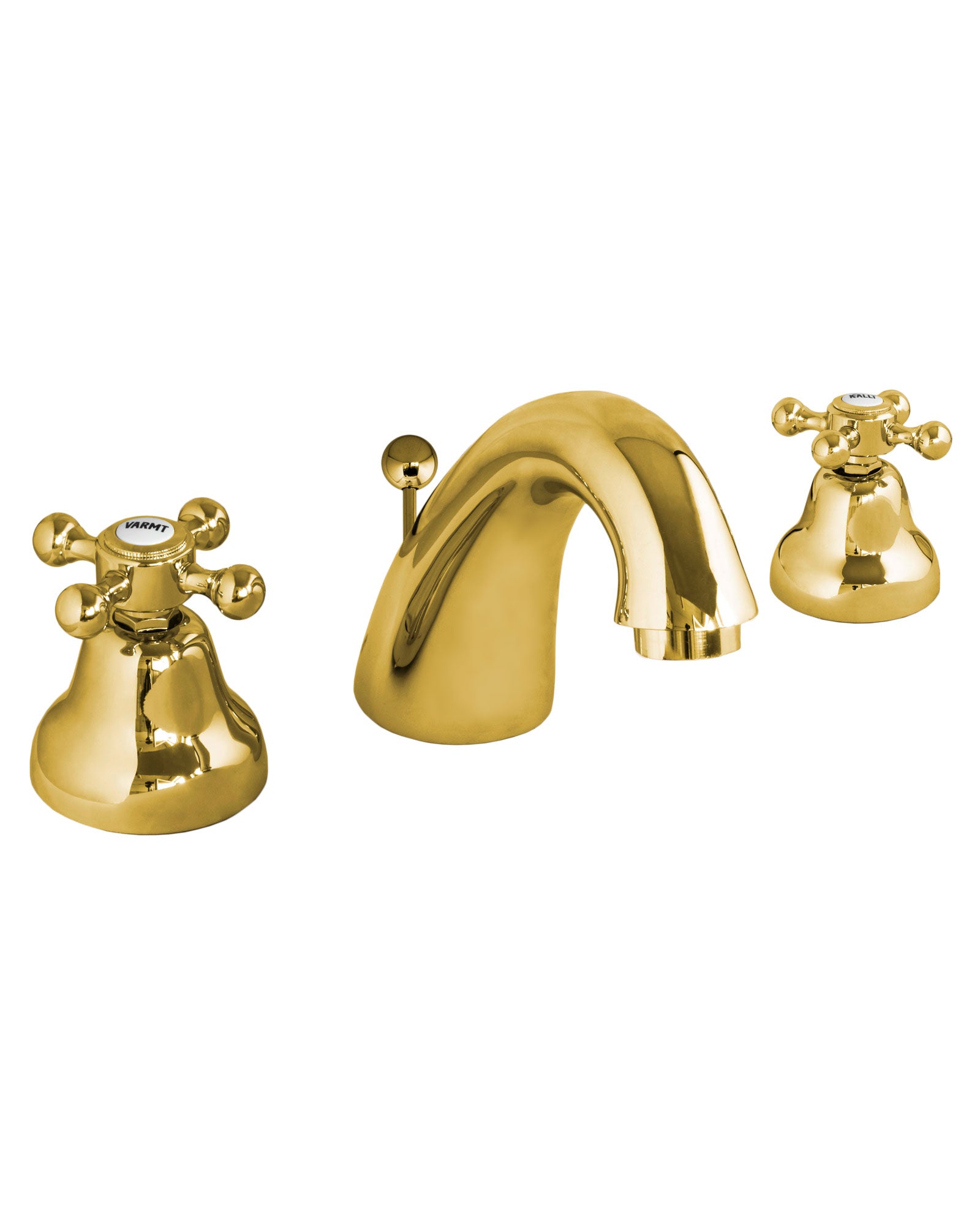 Washbasin tap - for three tapholes in brass - Classic – Sekelskifte