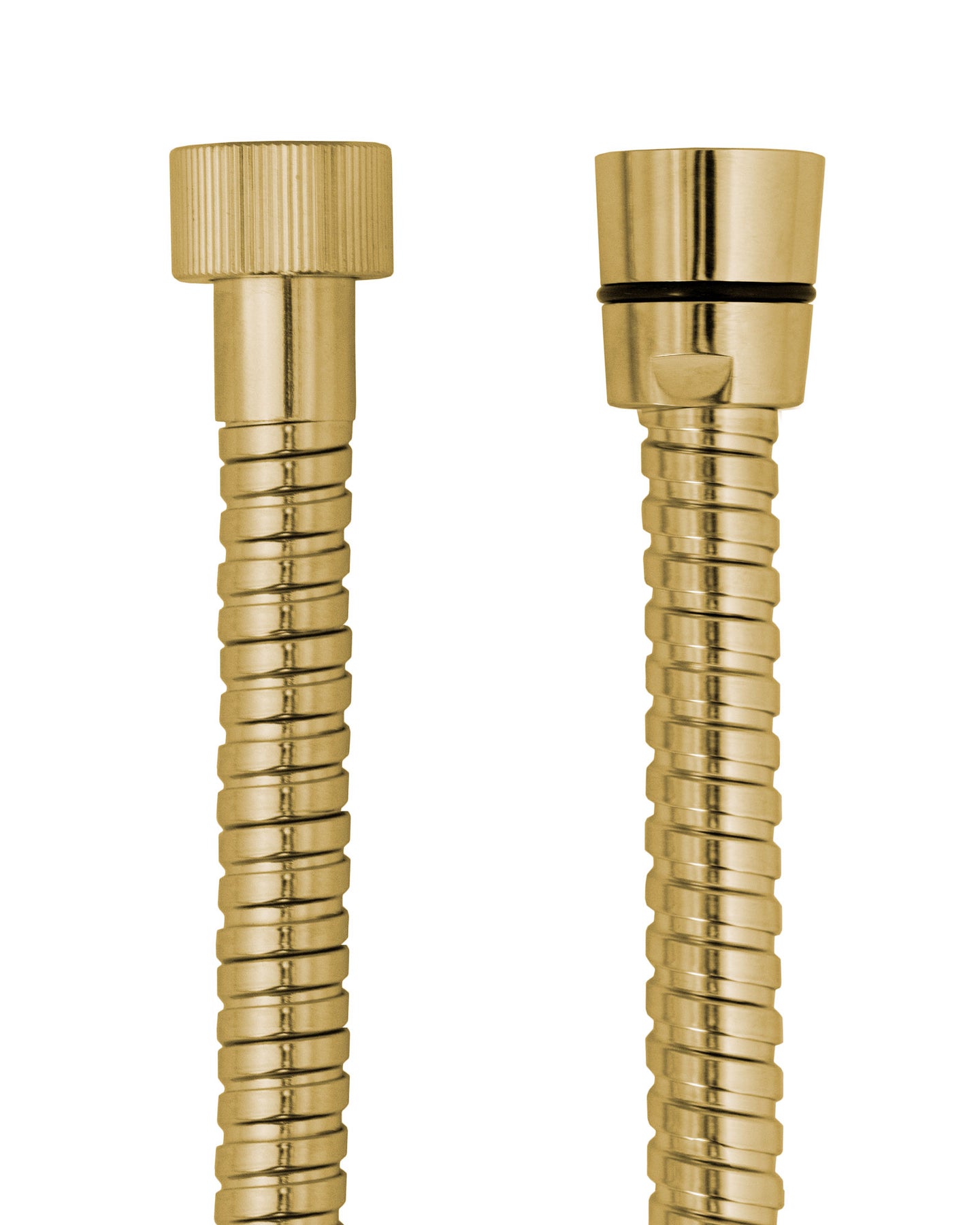 Shower hose brass 150 cm - Double wound metal