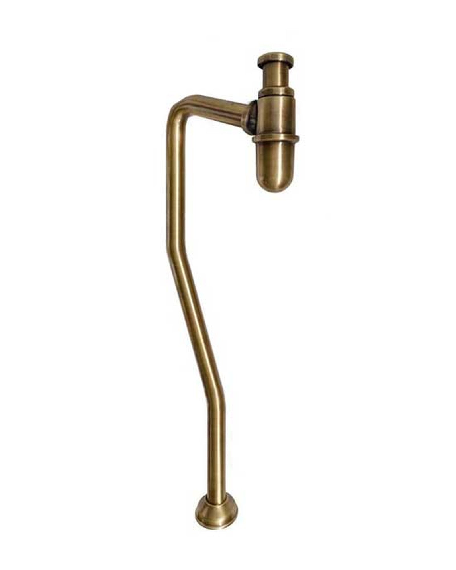Vannlås for gulvtilkobling - S-rør bronse image