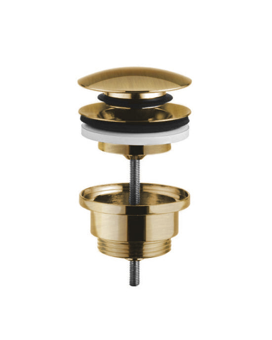 Sink drain assembly - Pop-up bronze