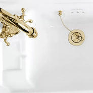 Deksel for hull til blandebatteri - Messing thumbnail image