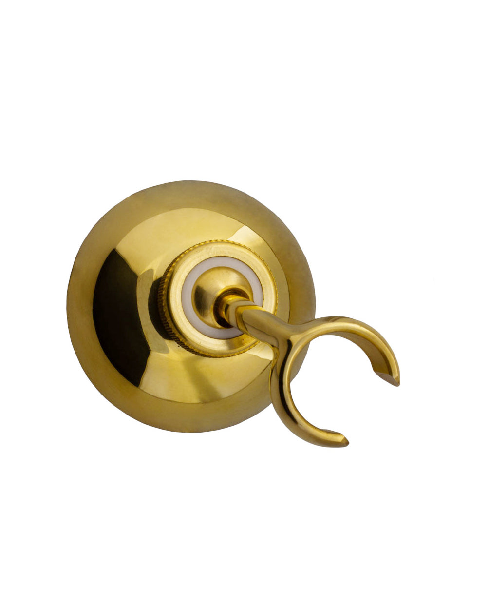 Hand Shower Holder with Swivel Joint – Gold