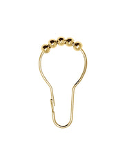 Shower Curtain Rings - 12pcs Brass thumbnail image