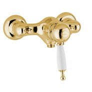 Shower mixer - Oxford with thermostat, brass thumbnail image