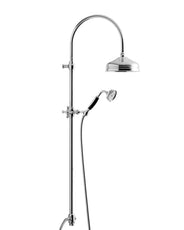 Shower Kit - Kensington retro with black handle and no mixer. thumbnail image