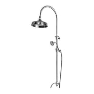 Shower Kit - Kensington retro with black handle and no mixer. thumbnail image