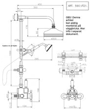 Duschset - Victorian taksil thumbnail image