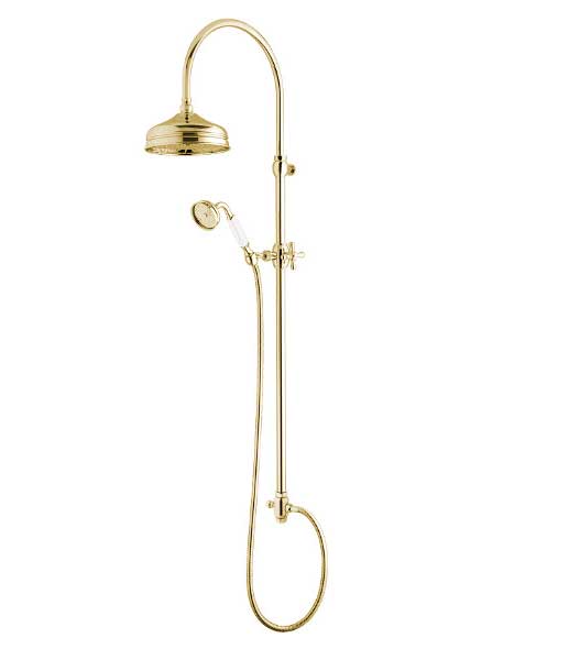 Shower Set - Maxima Classic without thermostat - brass