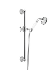 Shower Rail - Classic 60 cm with handset and hose thumbnail image