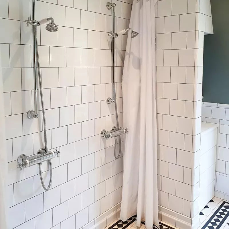 Shower Rail - Colonial 90 cm with handset and hose image