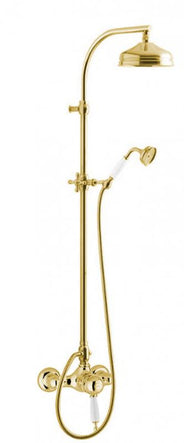Shower Set - Maxima Low with Oxford thermostat - Brass thumbnail image