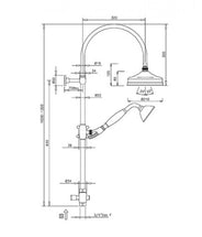 Shower Kit - Canterbury without shower valve crome thumbnail image