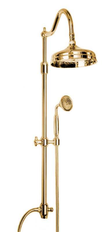 Shower Kit - Canterbury II without shower valve brass image