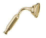 Shower Rail - Kensington with handset and hose brass thumbnail image